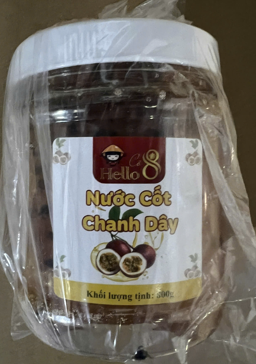 Nước cốt chanh dây Cô 8 500g